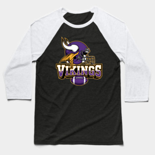 Minnesota Vikings Football Baseball T-Shirt
