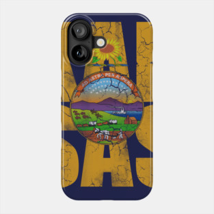 Kansas Flag Stacker Phone Case