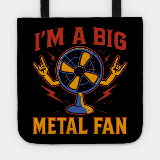 I'm a big metal fan Tote by The WYLD Tribe