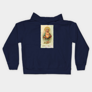VINTAGE VIRGIN MARY Kids Hoodie