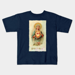 VINTAGE VIRGIN MARY Kids T-Shirt