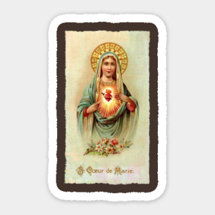 VINTAGE VIRGIN MARY Sticker