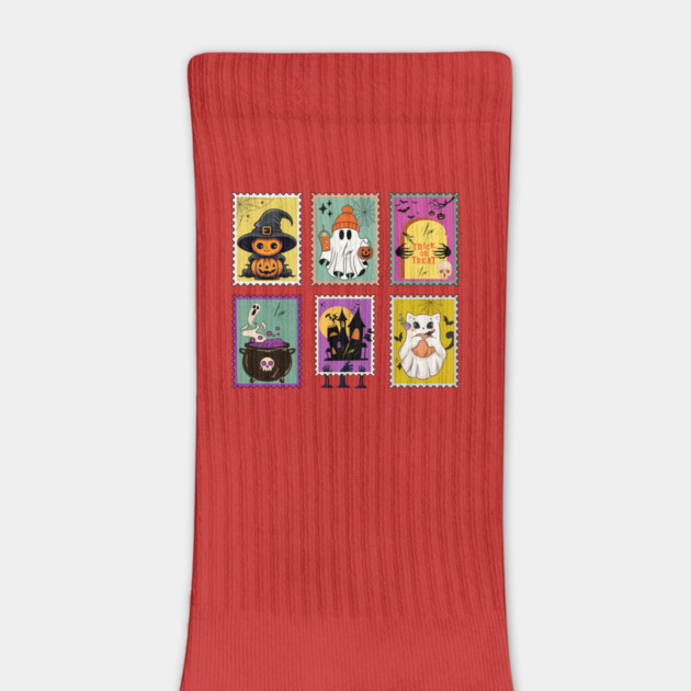 Funny Halloween Stamps Icons by The WYLD Tribe