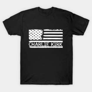 American Patriot, Charlie Kirk Memorial T-Shirt