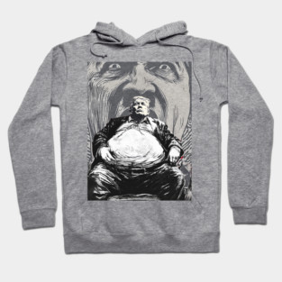 Fascist Trump: Democracy in Ruins Hoodie