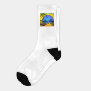 Wizard of Oz Sphere Las Vegas Socks