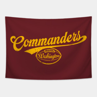 Retro Commanders Tapestry
