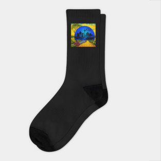 Wizard of Oz Sphere Las Vegas Socks