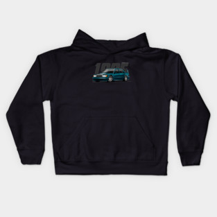 190E Evolution II (blue) Kids Hoodie