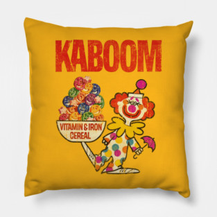 Kaboom Cereal Pillow