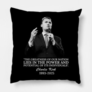 charlie-kirk Pillow