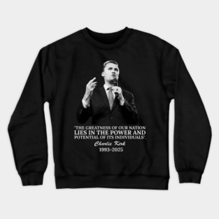 charlie-kirk Crewneck Sweatshirt