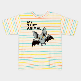My Spirit Animal (Bat) Kids T-Shirt