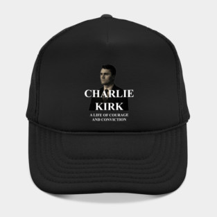 Charlie Kirk tribute 1 FRONT DESIGN Hat