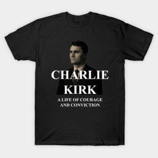 Charlie Kirk tribute 1 FRONT DESIGN T-Shirt