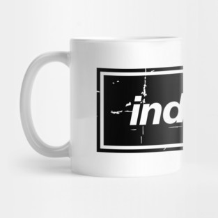 Indie Kid Oasis Distressed Typography – Bold Positive Message Design Black Mug