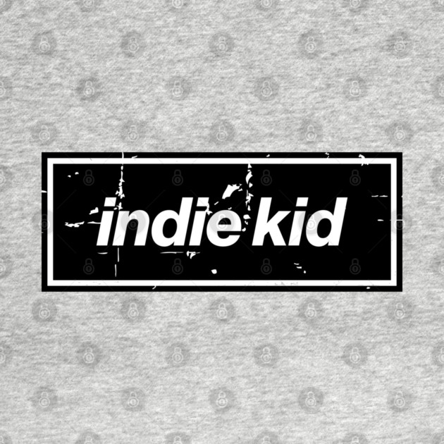 Indie Kid Oasis Distressed Typography – Bold Positive Message Design Black by Butter Creative
