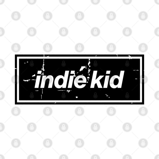 Indie Kid Oasis Distressed Typography – Bold Positive Message Design Black by Butter Creative