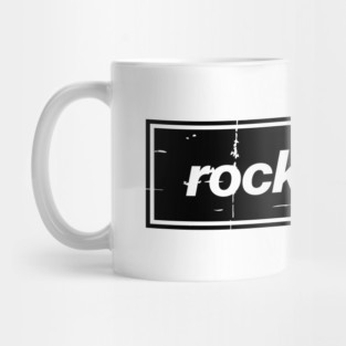 Rock n Roll - The Mancunian Oasis Indie Anthem Black Mug
