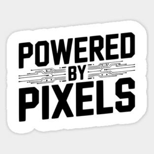 Powered by Pixel Sticker