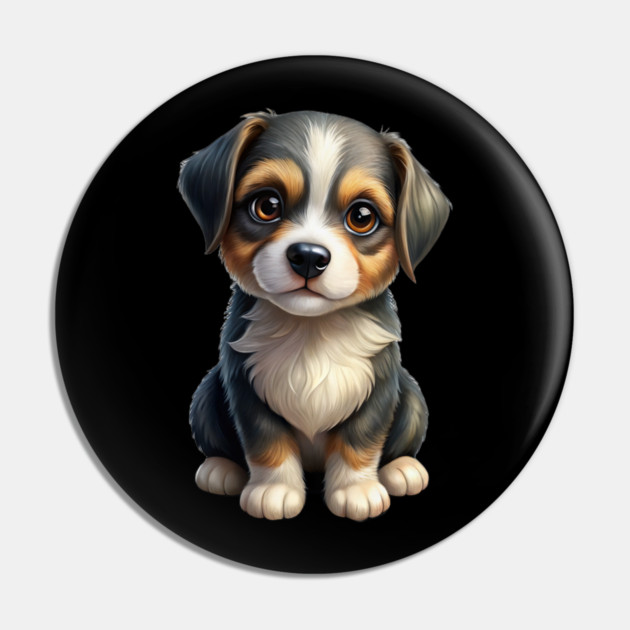 Cute Border Collie Puppy Cartoon Illustration Pin by IamActiveDog