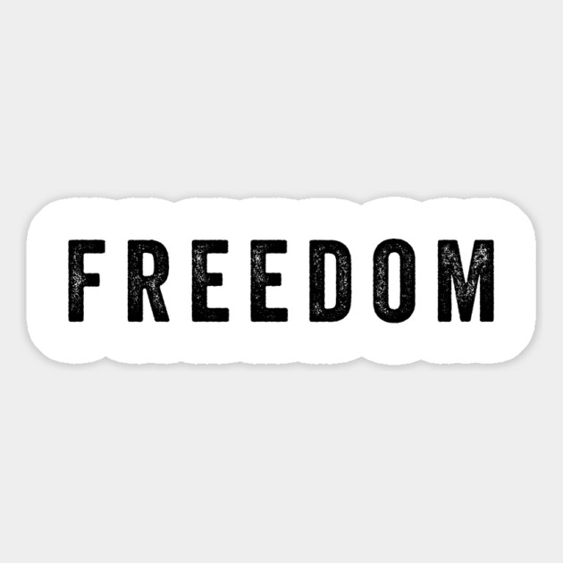charlie-kirk-white-freedom Magnet by ArtistTee ⭐⭐⭐⭐⭐