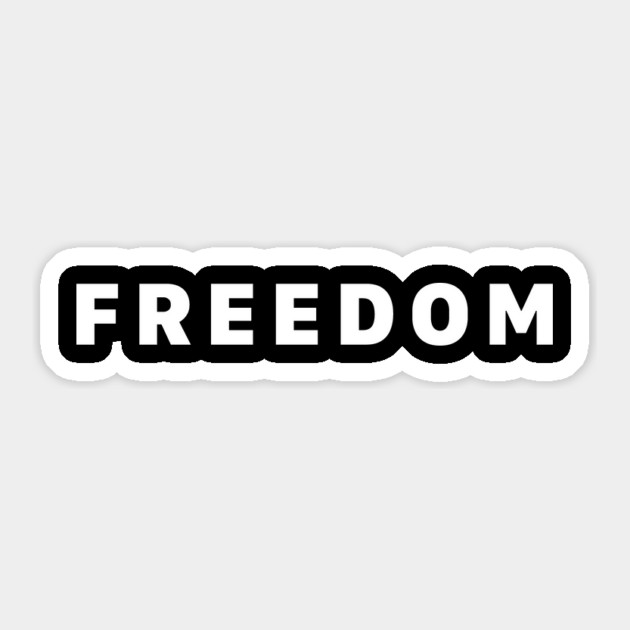 charlie kirk freedom Sticker by ArtistTee ⭐⭐⭐⭐⭐