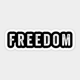 FREEDOM Sticker