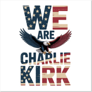 JUSTICE-FOR-CHARLIE-KIRK Posters and Art