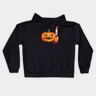 Killer Pumpkin Revenge Kids Hoodie