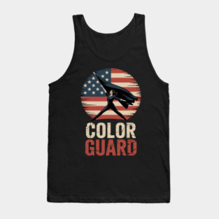 Color Guard USA Flag Tank Top