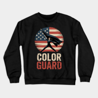 Color Guard USA Flag Crewneck Sweatshirt