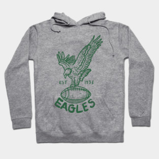 Eagles football vintage logo Hoodie