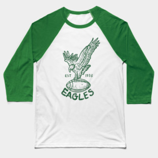 Eagles football vintage logo Baseball T-Shirt