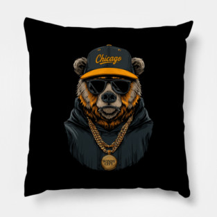Chicago-Bears Mascot Windy City M5589 Pillow