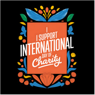 International Day of Charity Support Posters and Art