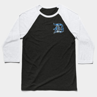 Detroit Lions - D Football M5577 Baseball T-Shirt