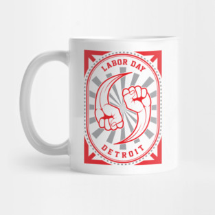 Detroit Labor Day Mug