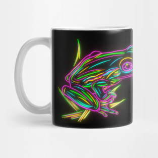 Neon Frog Mug
