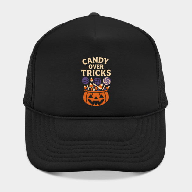 Candy Over Tricks Halloween Pumpkin Candy Graphic by MakerMind8.2