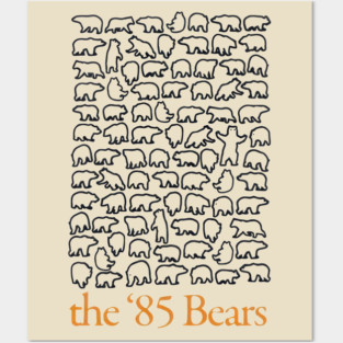 Chicago Bears The 85 Bears M5579 Posters and Art