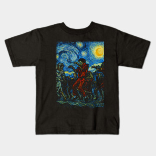 Scary night thriller Kids T-Shirt