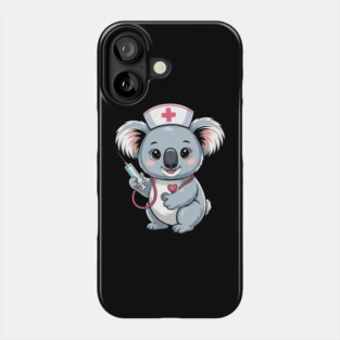 Doctor Koala Eucalyptus Bear Funny Doctor Nurse Phone Case