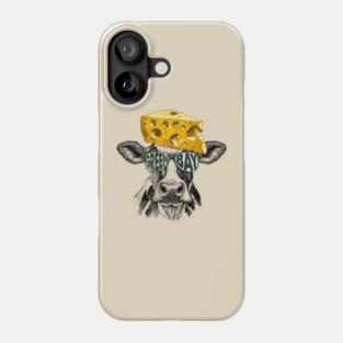 Green Bay Packers Cheesehead Inspired Mascot M5640 Phone Case