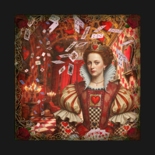 Queen of Hearts' Enchanted Realm T-Shirt