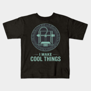 3D Printing for a 3D-Printer Enthusiast Kids T-Shirt