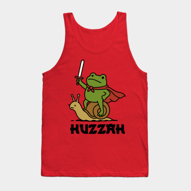 Frog Knight Huzzah Tank Top by The WYLD Tribe