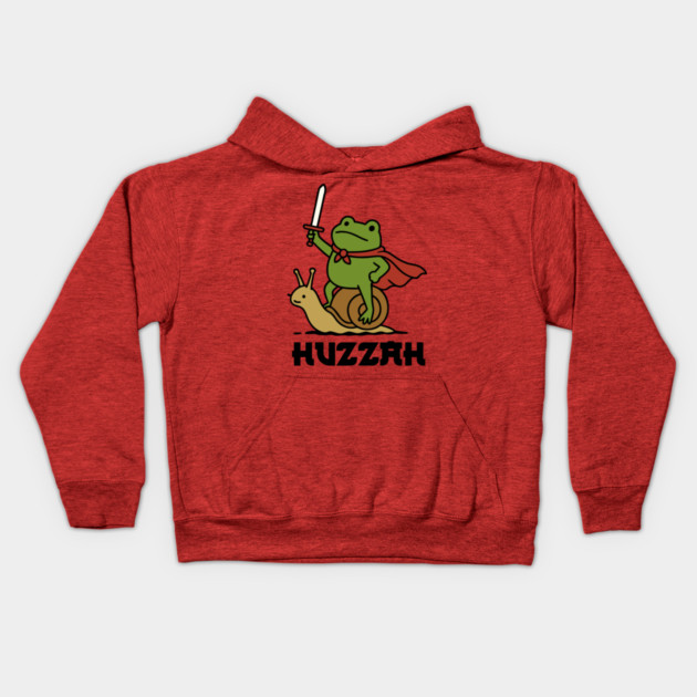 Frog Knight Huzzah Kids Hoodie by The WYLD Tribe