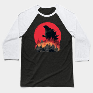 godzilla Baseball T-Shirt