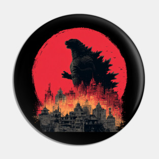 godzilla Pin